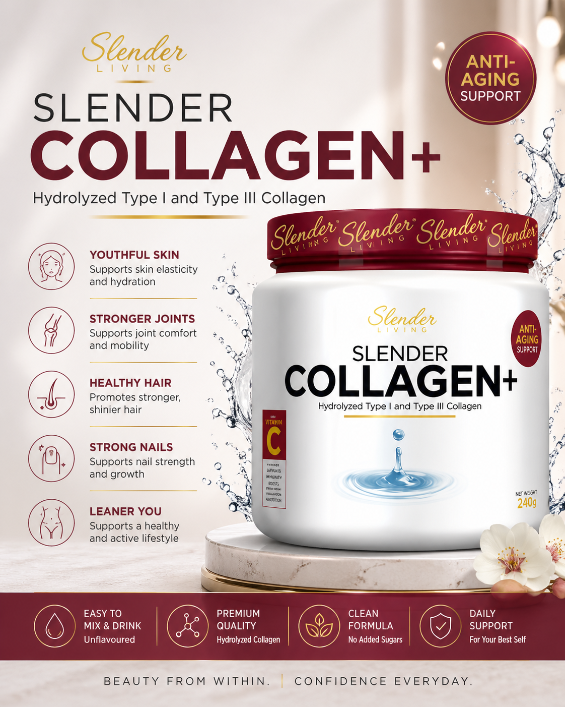 Slender Living Collagen+
